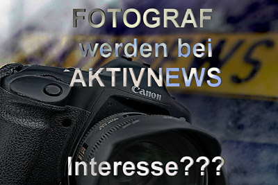 Werde Reporter/Fotograf bei AKTIVNEWS!
